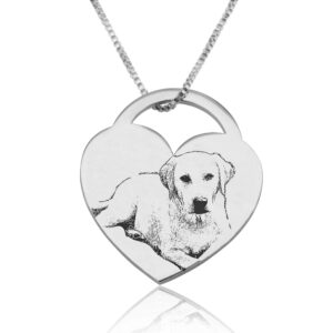 Customize Dog Picture Necklace - Beleco Jewelry
