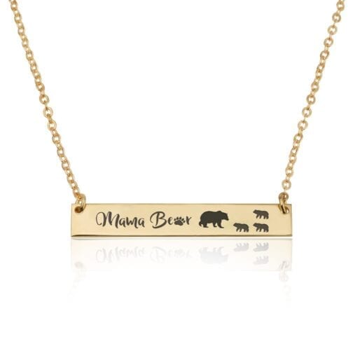 Mama Bear Necklace - Beleco Jewelry