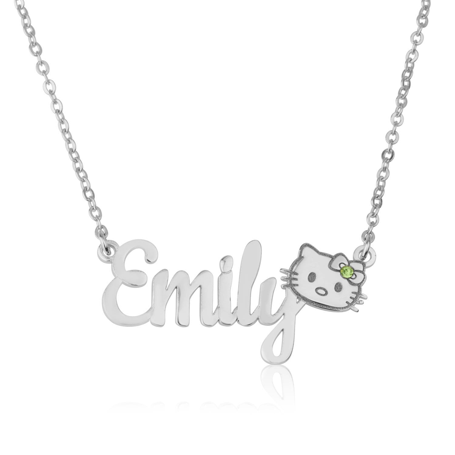 Personalized Hello Kitty Name Necklace - Beleco Jewelry