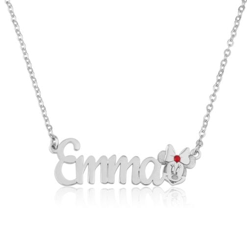 Personalized Minnie Mouse Name Necklace - Beleco Jewelry